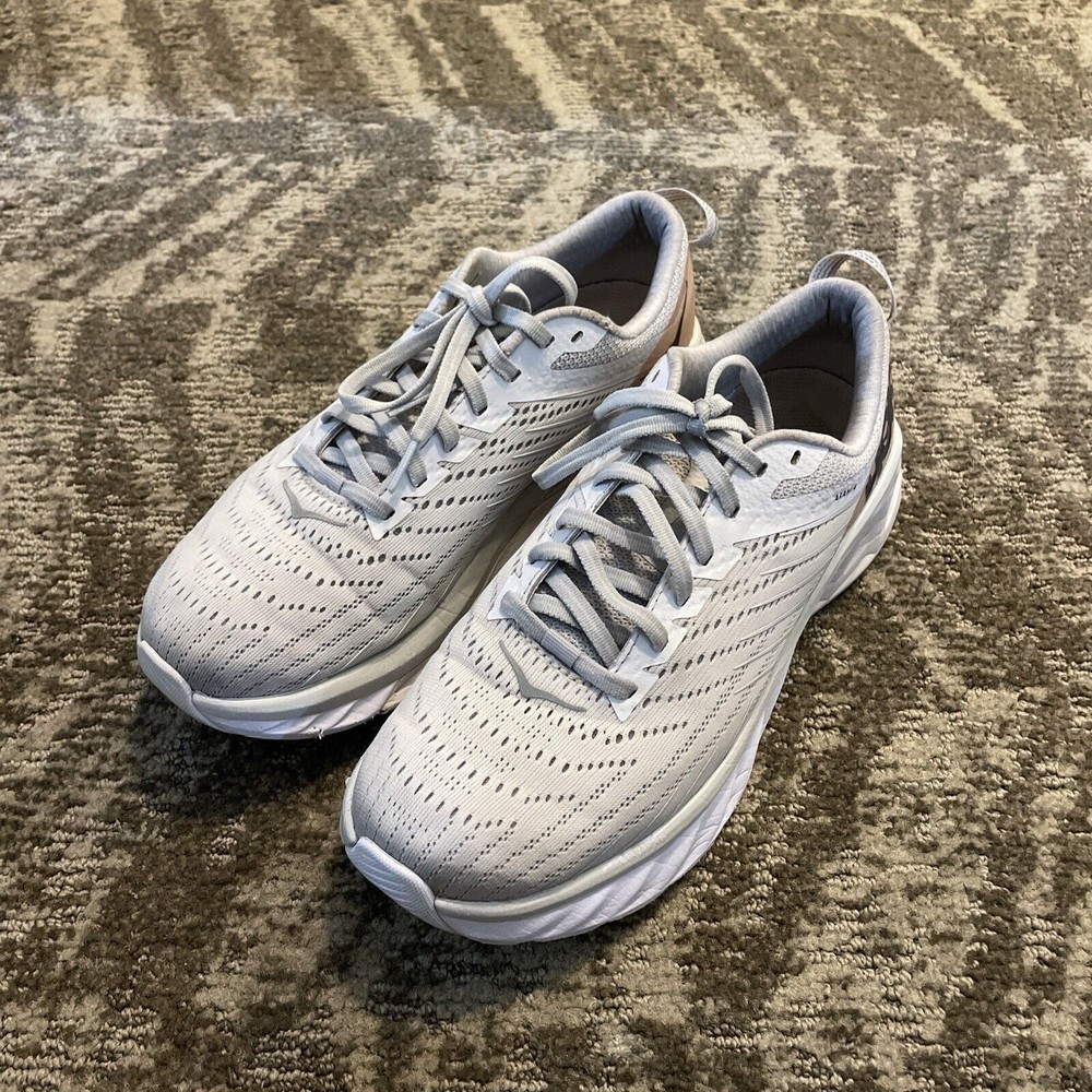 Hoka One One Arahi 4 Nimbus Cloud Lunar Women Running Shoe 1106474 NCLR Size 8.5